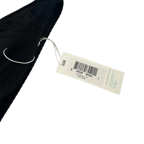 Revolve $90 Frankies Enzo Ribbed Cheeky Bikini Bottom In Black New Sz 2XL - Picture 6 of 9